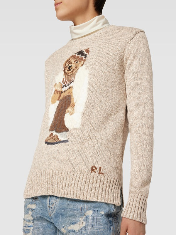 Sweater Ralph & Lauren | Bear White Coat