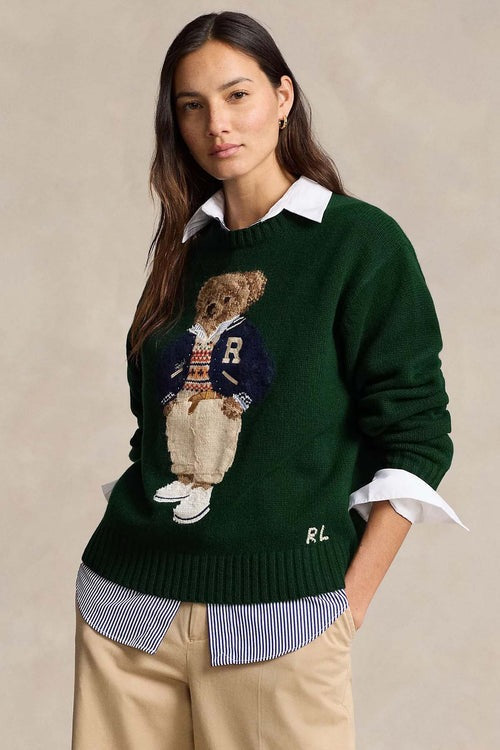 Sweater Ralph & Lauren | Polo Bear Green