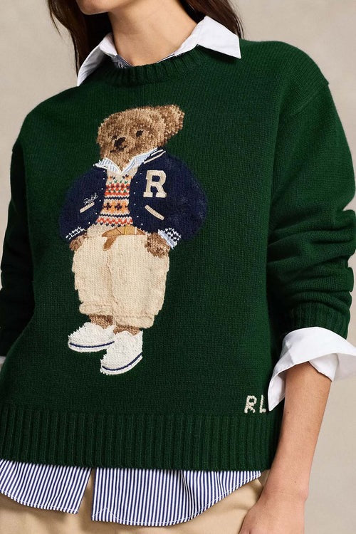 Sweater Ralph & Lauren | Polo Bear Green