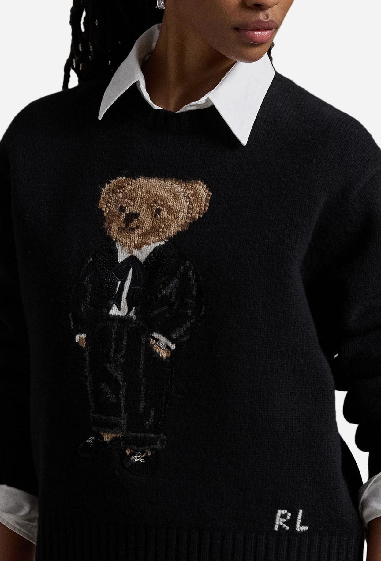 Sweater Ralph & Lauren | Black Polo Bear