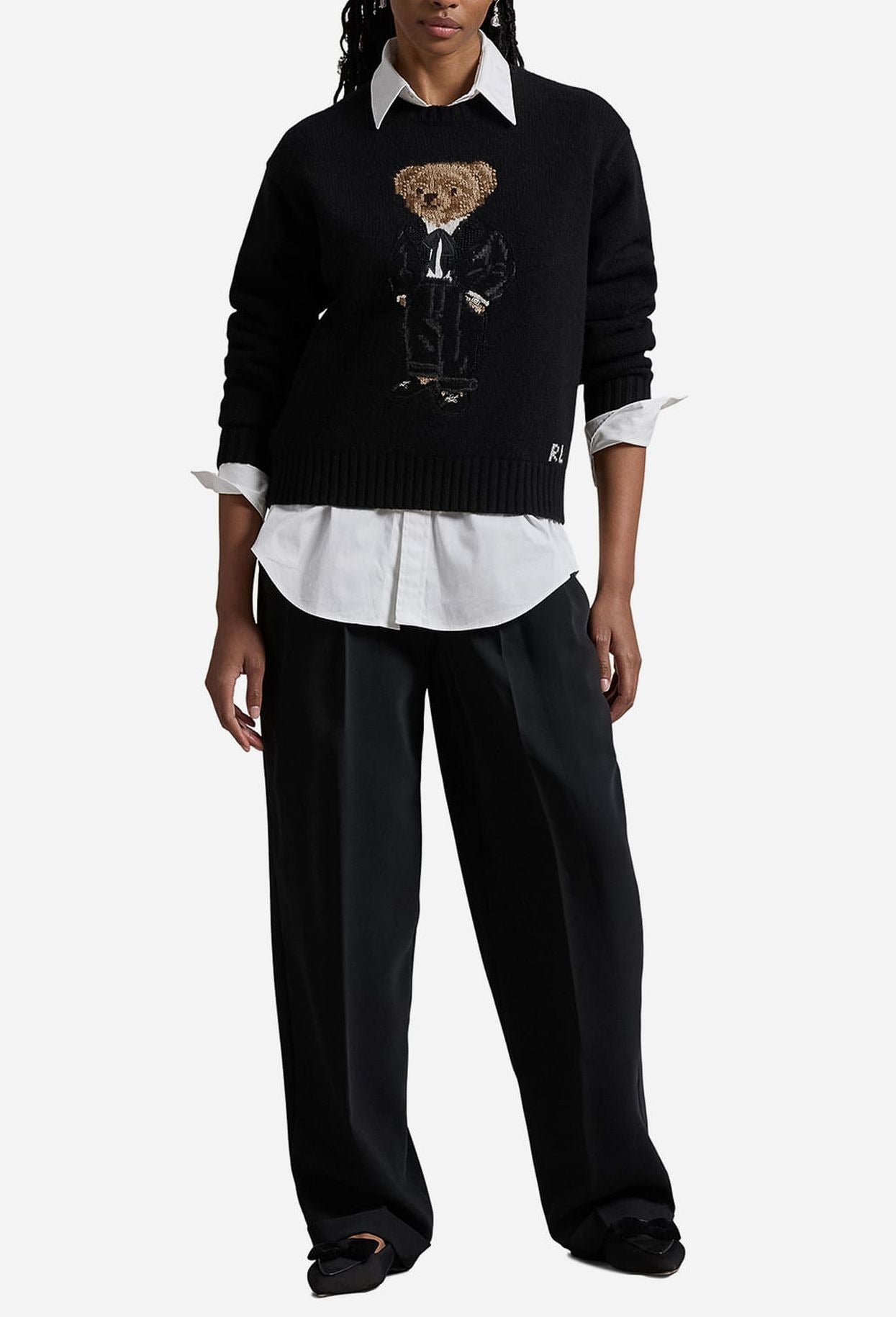 Sweater Ralph & Lauren | Black Polo Bear