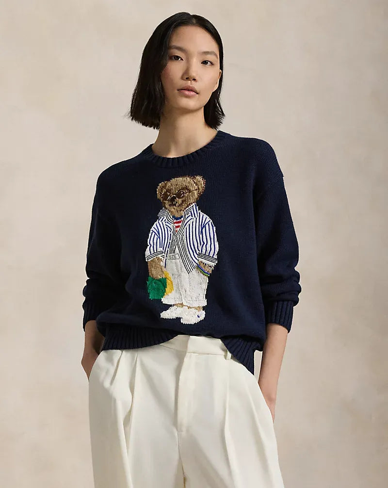 Sweater Ralph & Lauren | Navy Blue Polo Bear