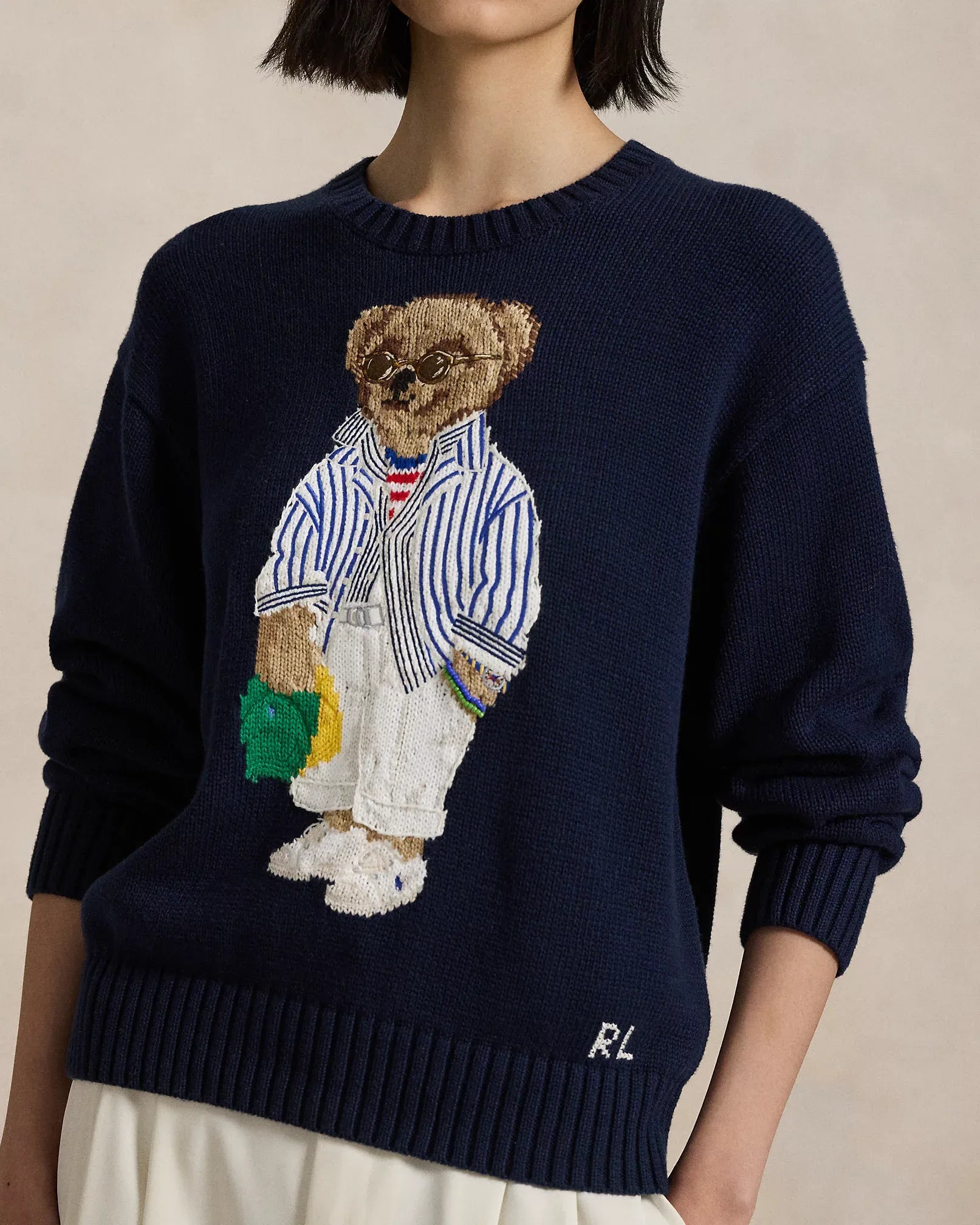 Sweater Ralph & Lauren | Navy Blue Polo Bear